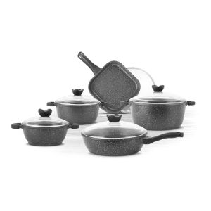 Thermo AD Granite Concept Set of 9 PCS Gray