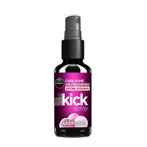 Aroma Car Air Freshener Kick Shot Spray 30 ml Bubble Gum 