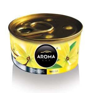 Aroma Car Air Freshener Organic Can 40 g Vanilla