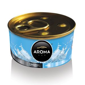 Aroma Car Air Freshener Organic Can 40 g Aqua