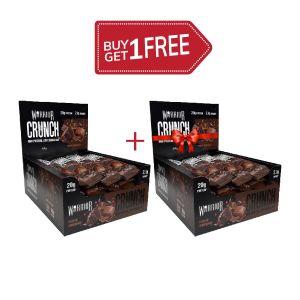 Warrior Crunch - Protein Bar 64 gm Fudge Brownie Flavor - 12 pcs 