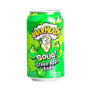 Warheads Sour Soda Green Apple 355 ml